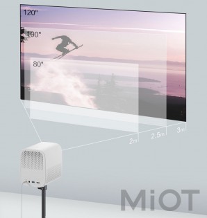 Мультимедіа-проектор Xiaomi Mi Smart Compact Projector 120"