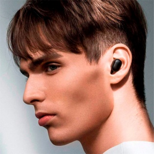 Беспроводные наушники Xiaomi Mi True Wireless Earbuds Basic S Black (Международная версия) (ZBW4502GL)