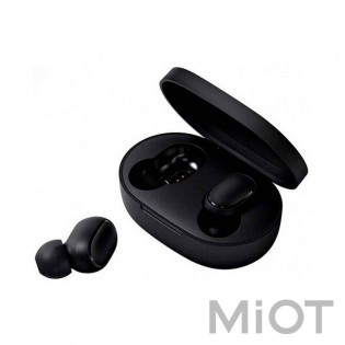 Бездротові навушники Xiaomi Mi True Wireless Earbuds Basic S Black (Міжнародна версія) (ZBW4502GL)