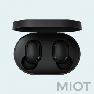 Бездротові навушники Xiaomi Mi True Wireless Earbuds Basic S Black (Міжнародна версія) (ZBW4502GL)