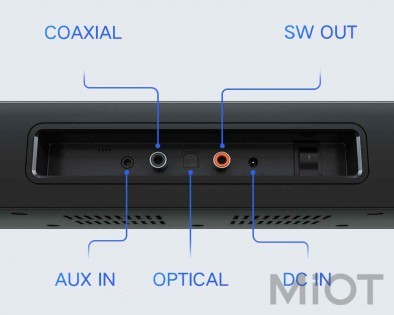 Саундбар Xiaomi Mi TV Audio Speaker Soundbar 2.1 (Theatre Edition) Black (MDZ-35-DA)
