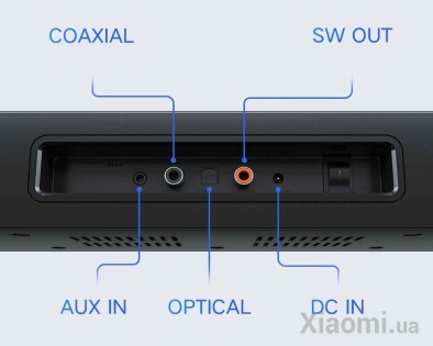 Саундбар Xiaomi Mi TV Audio Speaker Soundbar 2.1 (Theatre Edition) Black (MDZ-35-DA)