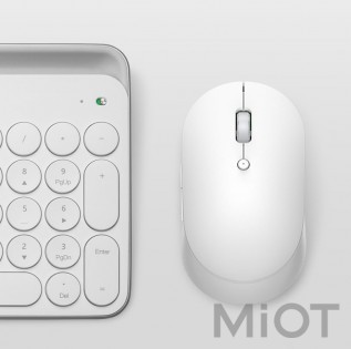 Миша Xiaomi Mi Wireless Mouse Silent Edition White (HLK4040GL)