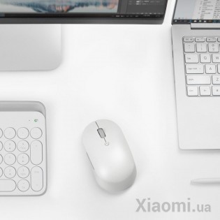 Мышь Xiaomi Mi Wireless Bluetooth Dual Mode Mouse Silent Edition White (HLK4040GL)