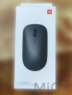 Миша Xiaomi Mi Wireless Mouse Lite Black (XMWXSB01YM) (HLK4035CN/BHR6099GL)