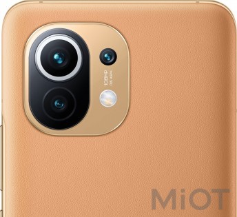 Смартфон Xiaomi Mi 11 8GB/128GB Vegan leather Honey Beige EU/CE