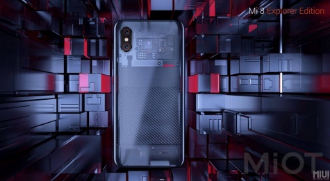 Смартфон Xiaomi Mi 8 Pro 8/128GB Transparent Explorer Edition