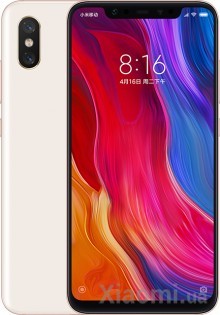 Смартфон Xiaomi Mi 8 6/256 Rose/White