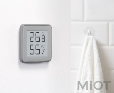 Цифровий Гігрометр Xiaomi Miaomiaoce E-Ink Screen Display Grey (MHO-C401)