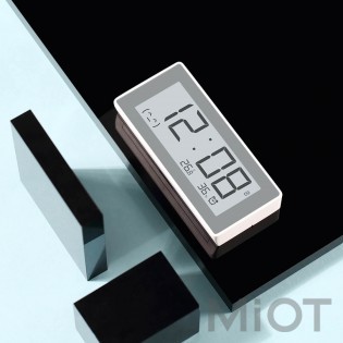 Термогігрометр з годинником Xiaomi Smart clock temperature and humidity meter (MHO-C303)