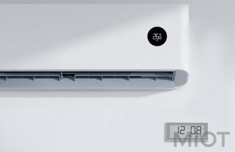 Термогігрометр з годинником Xiaomi Smart clock temperature and humidity meter (MHO-C303)