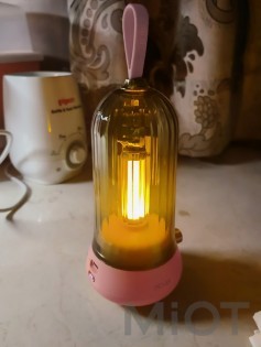 Настільний світильник Xiaomi MiDian Sleeping Bird Candela SP-01 Coral Pink