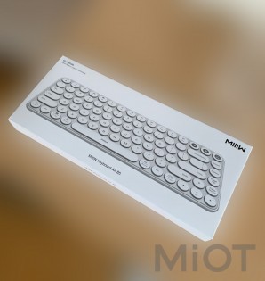 Клавіатура бездротова Xiaomi MiiiW AIR85 Bluetooth Dual Mode (MWXKT01) MAC/iPad/PC (UA) White