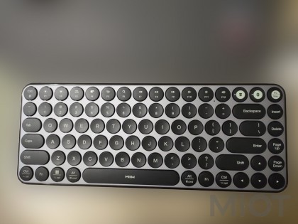 Клавіатура бездротова Xiaomi MiiiW AIR85 Bluetooth Dual Mode (MWXKT01) MAC/iPad/PC (UA) Black