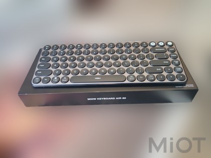 Клавіатура бездротова Xiaomi MiiiW AIR85 Bluetooth Dual Mode (MWXKT01) MAC/iPad/PC (UA) Black