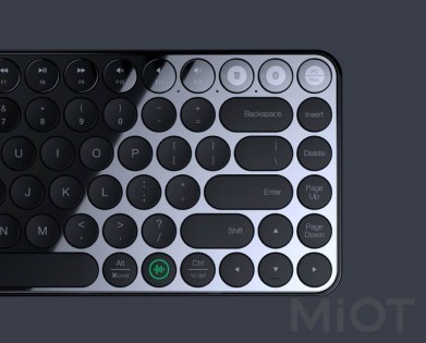 Інтелектуальна клавіатура і миша Xiaomi MiiiW Black (MWXKT01/MWXMM01)