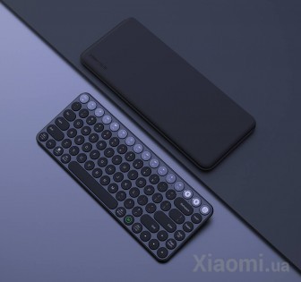 Интеллектуальная клавиатура и мышь Xiaomi MiiiW Black (MWXKT01/MWXMM01)