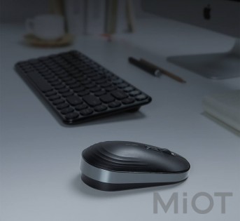 Інтелектуальна клавіатура і миша Xiaomi MiiiW Black (MWXKT01/MWXMM01)