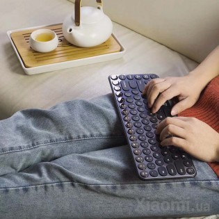 Интеллектуальная клавиатура и мышь Xiaomi MiiiW Black (MWXKT01/MWXMM01)