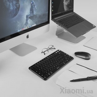 Интеллектуальная клавиатура и мышь Xiaomi MiiiW Black (MWXKT01/MWXMM01)
