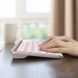 Беспроводная Bluetooth-клавиатура Xiaomi MiiiW (MWBK01) Pink