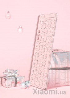Беспроводная Bluetooth-клавиатура Xiaomi MiiiW (MWBK01) Pink