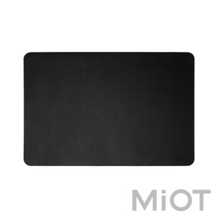 Ігрова поверхня килимок для мишки Xiaomi MiiiW Leather Cork Mouse Pad M Black (MWMLV01)