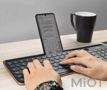 Бездротова Bluetooth-клавіатура Xiaomi MiiiW (MWBK01) Golden Black