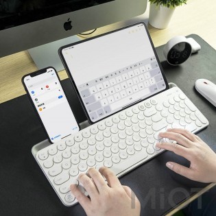 Бездротова Bluetooth-клавіатура Xiaomi MiiiW (MWBK01) White