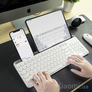 Беспроводная Bluetooth-клавиатура Xiaomi MiiiW (MWBK01) White