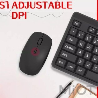 Комплект бездротові клавіатура+миша Xiaomi MIIIW POP B1040 Black (MW23PB01)