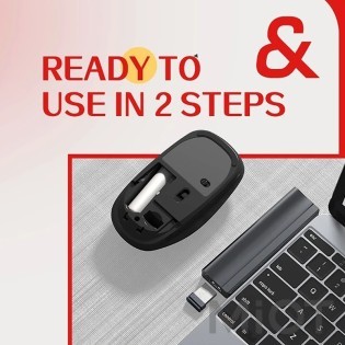 Комплект беспроводные клавиатура+мышь Xiaomi MIIIW POP B1040 Black (MW23PB01)