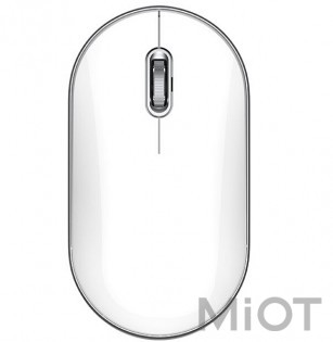 Мишка бездротова Xiaomi MiiiW Portable Mouse Air White MWWHM01