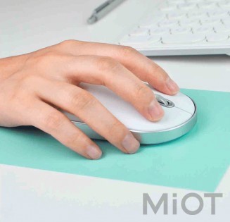 Мишка бездротова Xiaomi MiiiW Portable Mouse Air White MWWHM01