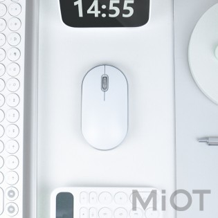 Мишка бездротова Xiaomi MiiiW Portable Mouse Air White MWWHM01