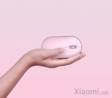 Мышка беспроводная Xiaomi MiiiW Portable Mouse Air Pink MWWHM01