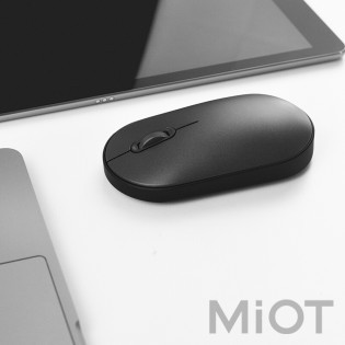 Мишка бездротова Xiaomi MiiiW Portable Mouse Air Black MWWHM01