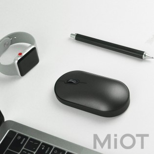 Мишка бездротова Xiaomi MiiiW Portable Mouse Air Black MWWHM01