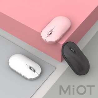 Мишка бездротова Xiaomi MiiiW Portable Mouse Air Black MWWHM01