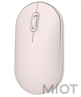 Мишка бездротова Xiaomi MiiiW Portable Mouse Lite Pink MWPM01