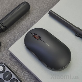 Мышка беспроводная Xiaomi MiiiW Portable Mouse Lite Black MWPM01