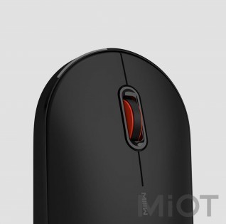Мишка бездротова Xiaomi MiiiW Portable Mouse Lite Black MWPM01