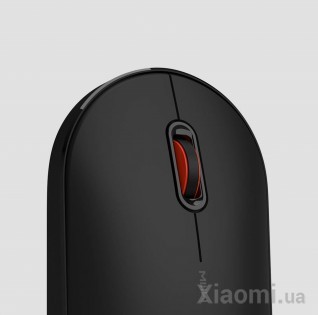 Мышка беспроводная Xiaomi MiiiW Portable Mouse Lite Black MWPM01