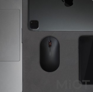Мишка бездротова Xiaomi MiiiW Portable Mouse Lite Black MWPM01