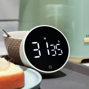 Электронный таймер Xiaomi MIIIW rotating timer (NK5260) White