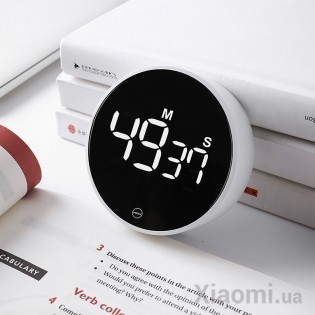 Электронный таймер Xiaomi MIIIW rotating timer (NK5260) White