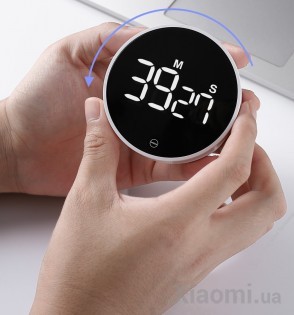 Электронный таймер Xiaomi MIIIW rotating timer (NK5260) White