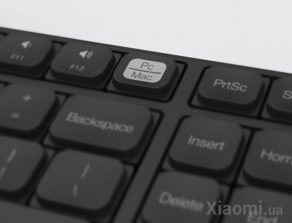 Комплект клавиатура + мышь Xiaomi MiiiW wireless keyboard and mouse set Black WXJS01YM