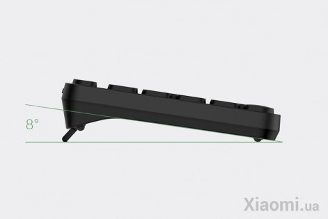 Комплект клавиатура + мышь Xiaomi MiiiW wireless keyboard and mouse set Black WXJS01YM