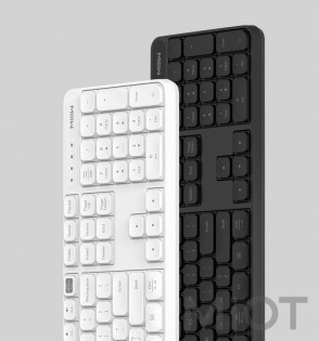 Комплект клавіатура + миша Xiaomi MiiiW Wireless Silent Combo White (MWWC01)